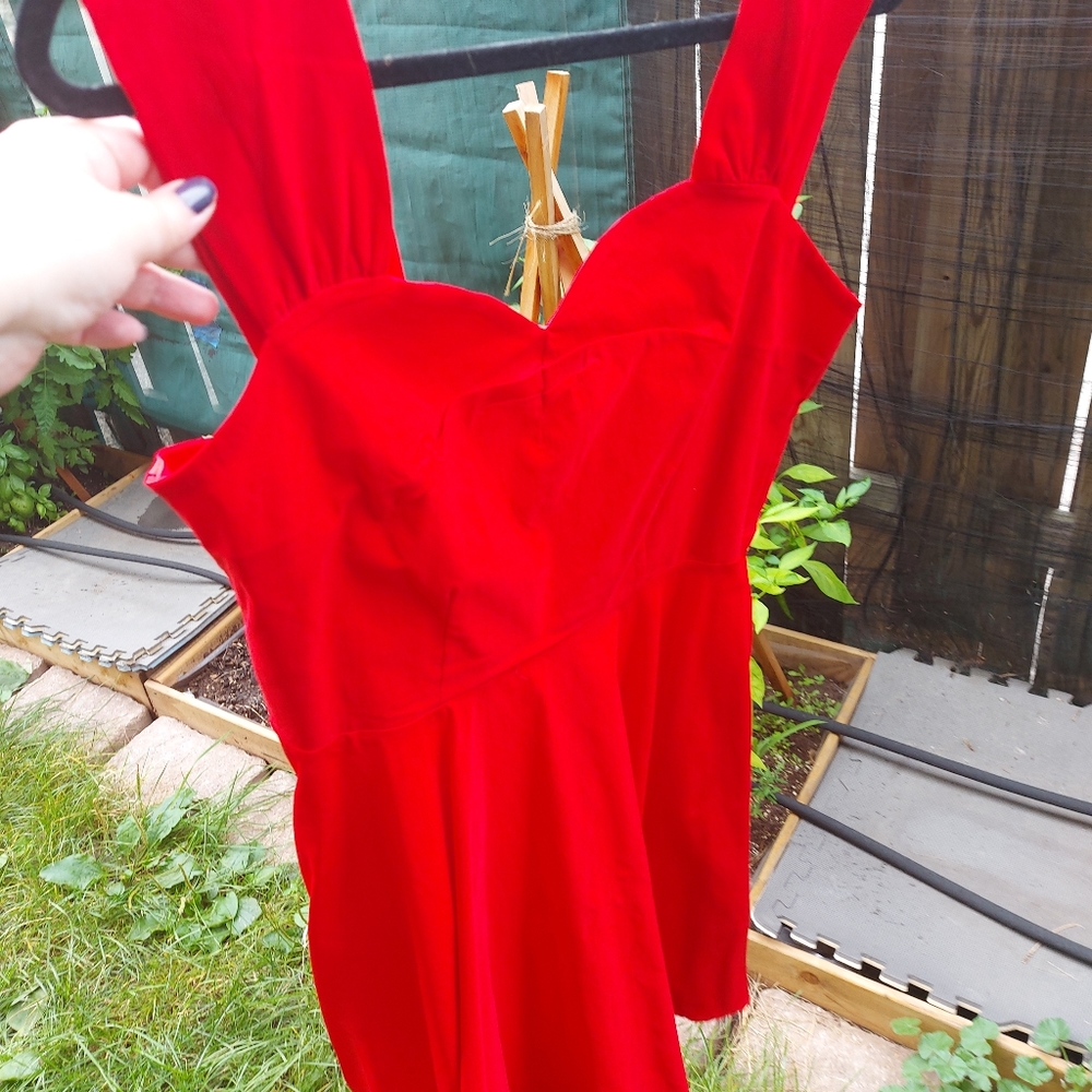 Collectif red dress